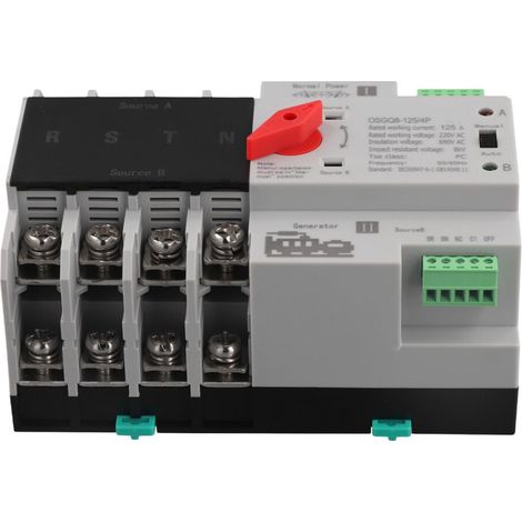 Commutateur de transfert automatique double alimentation AC220V (1/3)