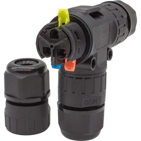 Conector T 450V IP68 negro