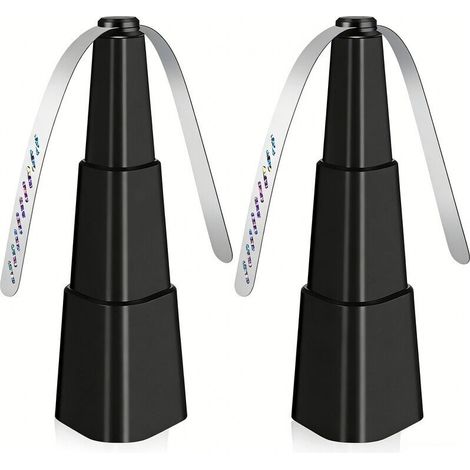 Fliegenfächer, 2 Stück Tisch-Fliegenabwehr-Mückenabwehrflügel für drinnen und draußen, Garten, Camping, Grillen