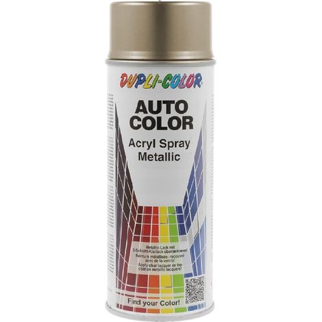 Vernice spray Dupli-Color 70-0791, colore beige metallizzato, colore Mercedes 702, 400 ml. (1/5)