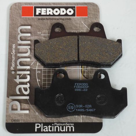 Plaquette de frein Ferodo pour Moto Honda 750 Shadow 1987 RC29 /