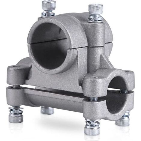 Poignée Support pour débroussailleuse,support guidon debroussailleuse,guidon de débroussailleuse,Support de poignée Support de Guidon Support clamp pour Fixation de la Tondeuse à Gazon,26mm-Crezuo (1/4)