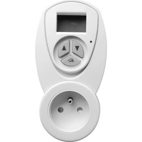 Thermostat avec minuterie, blanc (1/3)