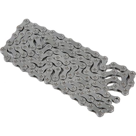 Chaîne de vélo robuste en acier qualité HG95, 10 vitesses, pour VTT et vélo de route, durable et fiable (1/5)