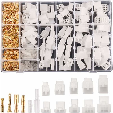 royaluxe - 700PCS 2.8mm Kit de connecteur automobile 2 3 4 6 9 Broches Kit de connecteurs de fil électrique automobile (1/5)