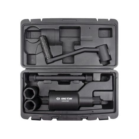 Débloqueur de roues 1:47 – Démultiplicateur de couple 4700 Nm – Douilles 32 mm et 33 mm incluses – Outil professionnel pour poids lourds – King Tony (1/6)