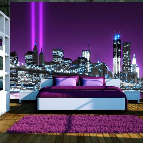 Papier Peint "Luminous Manhattan" 140 x 200 cm (1/2)