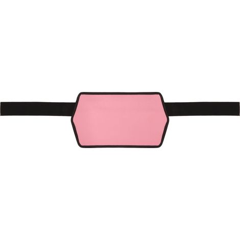 Ceinture d'entraînement ajustable pour exercices de hip thrust - Renforcement fessier pour femmes et hommes - Rose (1/5)