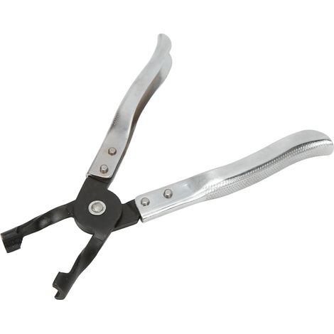 Pince de tige soupape en acier inoxydable, universelle, ergonomique, pointe dentelée, automobile (1/5)