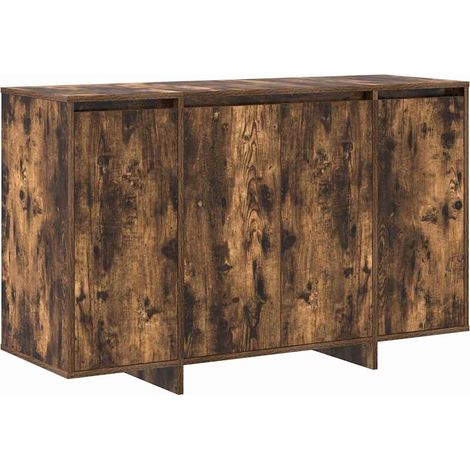 Maison Exclusive - Credenza Rovere fumo 120 x 41 x 75 cm Legno multistrato