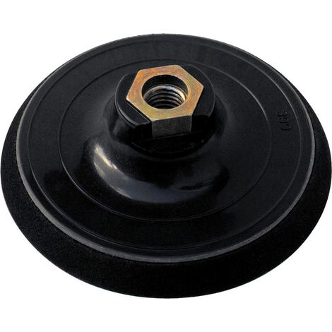 plato amoladora nylon con velcro ø 178 mm. anclaje rosca m14 (1/2)