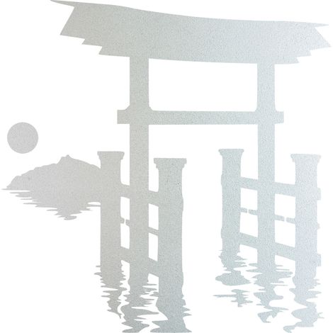 Stickers Dépoli - Motif japonais - 17x17 cm (1/3)