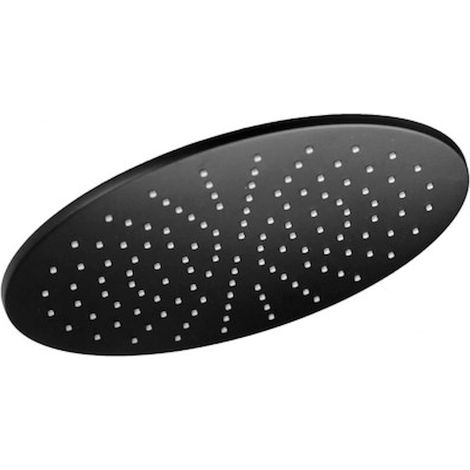Soffione doccia Ø30 cm "Tondo" Paffoni Master King ZSOF079NO Metallo - Nero opaco (1/5)