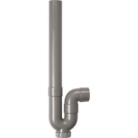 Siphon simple MAL sortie horizontale 40mm - Sferaco
