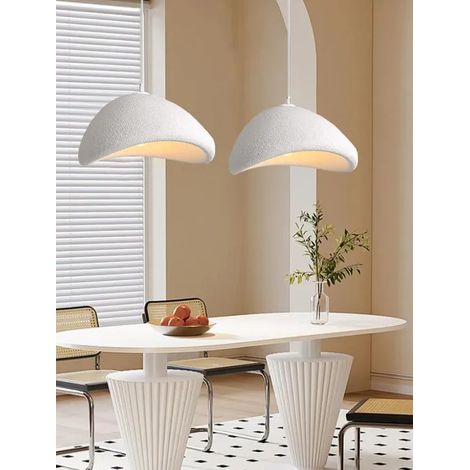2pcs Industriel Suspension Luminaire Moderne 30cm Rétro Lustre Plafonnier Ciment Style Nordique pour Salon Chambre (1/5)