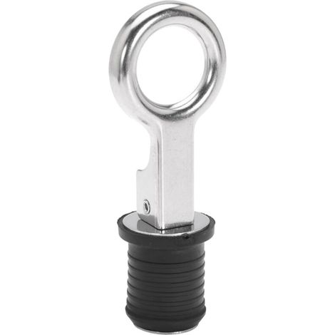 Bouchons de vidange marins en acier inoxydable 316, adaptés aux trous de vidange de 25 mm, bouchons de vidange en caoutchouc marin, accessoires pour bateaux, yachts et kayaks. (1/5)
