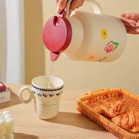 Großer Wasserkocher (1 l) für den Hausgebrauch, ideal für Kaffee (siehe Foto). (1/5)