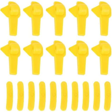 Protector de cambiador de neumáticos, 20 piezas, inserto de pato de montaje para cambiador de neumáticos, protector de llanta para desmontar, herramientas de reparación de ruedas de neumáticos, color (1/5)