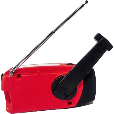 Radio FM Batterie Rechargeable Lampe Torche Multifonction (1/5)