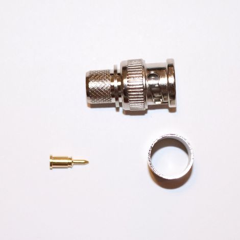 Conector BNC a crimpado RG213, H1000, RF10 (1/2)