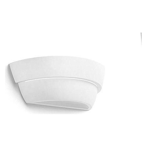 TECNICO Lampada Da Parete Andros In Gesso Bianco (1/2)