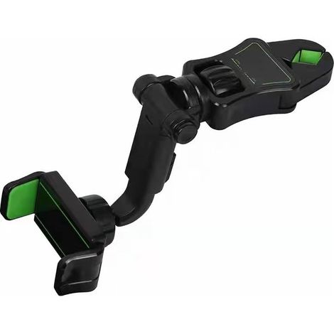 AGE Support de voiture de navigation de rétroviseur multi-angle support de téléphone portable d'oreiller de siège de voiture (1/5)