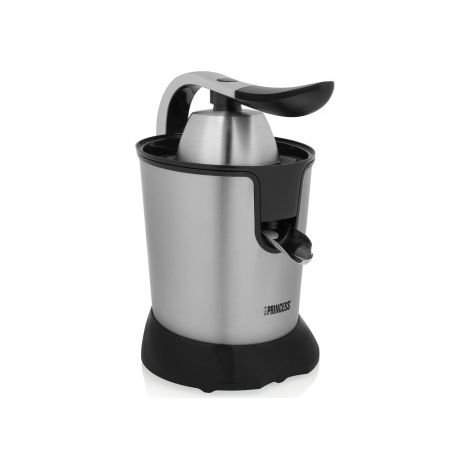 Princess 01.201873.01.001 Spremiagrumi Elettrico 1000W 2 Coni Filtro Regolabile Polpa Beccuccio Antigoccia Parti Lavabili in Lavastoviglie colore Acciaio Inox (1/5)