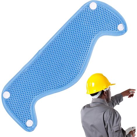 Bandeau de protection réutilisable, respirant, séchage rapide  Coussinets de protection lavables pour casque de protection, pièces de rechange pour l'été, la construction, le soudeur (1/5)