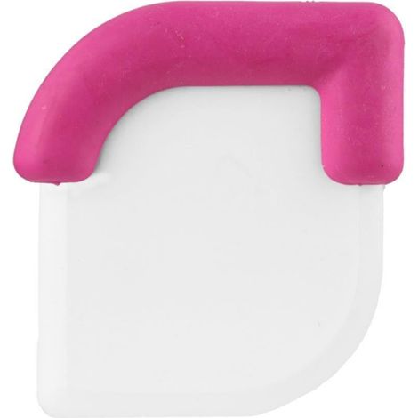 Raspador de sartenes y ollas antirayaduras, color rosa (1/2)