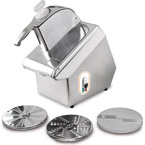 Coupe Légumes Professionnel TITANIUM avec Kit 3 Disques - Resto Italia