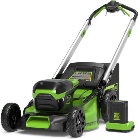 Tosaerba trainato senza spazzole GREENWORKS 60V - Taglio 51 cm - 1 batteria 4,0 Ah - 1 caricatore - GD60LM51SPK4 (1/5)