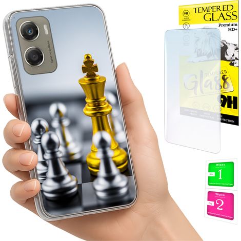 Funda para Motorola Moto G06 / G06 Power, carcasa trasera + cristal (1/5)