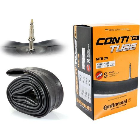 Cámara de aire Continental MTB 28/29'' x 1,75'' - 2,5'' Válvula Presta 42 mm (1/5)
