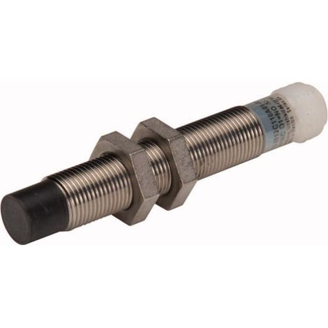 Détecteur de proximité inductif 1 O Sn 10mm 4L 6-48VDC NPN PNP M12 métal EATON E59-M12C110D01-D2