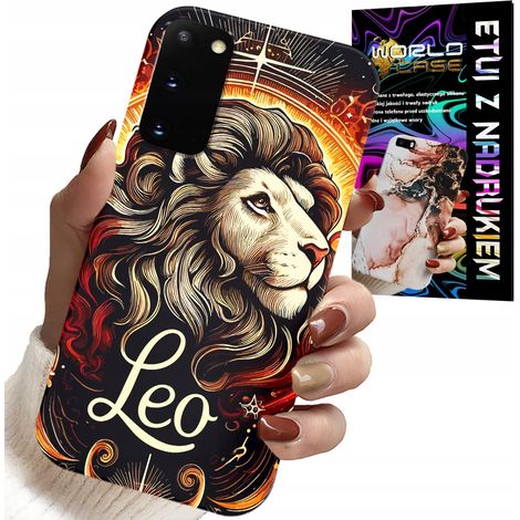 Coque pour Samsung Galaxy S20 - Lion, signe astrologique, coque + film protecteur (1/5)
