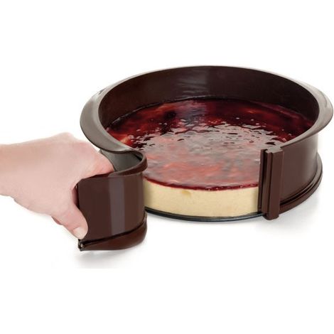 MOULE SILICONE B/VERRE ROND - 25X7,5 CM
