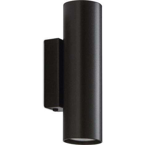 Aplique de pared TANIA doble emisión GU10 Negro (1/3)