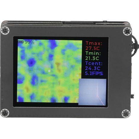 2,4-Zoll-TFT-Infrarot-Wärmebildkamera mit LED-Beleuchtung und verschiedenen Betriebsmodi für die Wartung elektrischer Geräte (1/5)