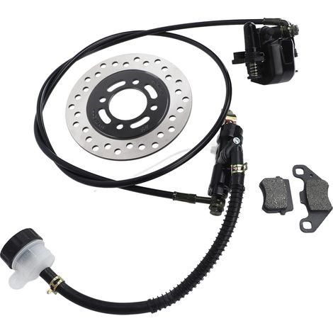 Kit de frein à disque Plaquette Disque Rotor pour 50cc 110cc 125cc 150cc 200cc 250cc Moto tout-terrain Quad ATV Kart (1/5)