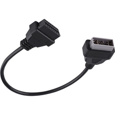 Câble de Diagnostic, Câble de Diagnostic de Connecteur Adaptateur OBD2 14 Broches à 16 Broches pour Nissan (1/4)