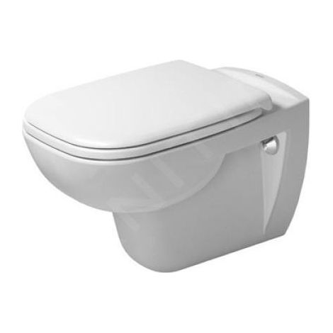 Duravit D-Code - WC suspendu, Rimless, blanc 25700900002 (1/5)
