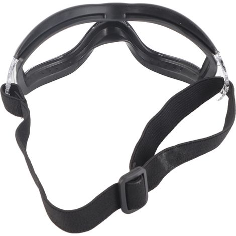 Lunettes de sécurité pour enfants anti-postillons et anti-buée, transparentes, pour l'extérieur (noires) (1/5)