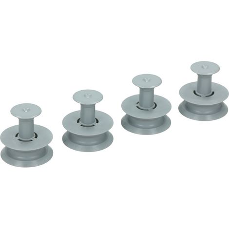 4 ruedas para cesta superior 481252888113 WHIRLPOOL