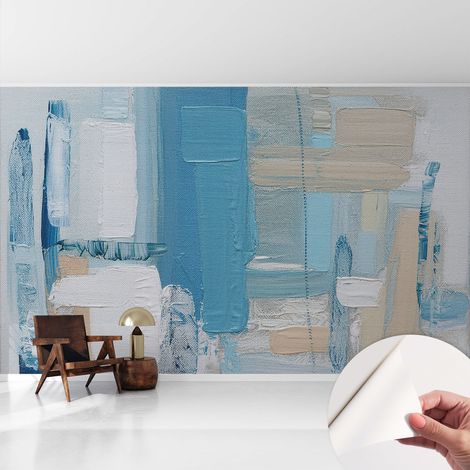 Fotomurale adesivo - Carta da parati adesiva - per la cucina camera da letto per la soggiorno - Armonia moderna 416x254 cm (1/5)
