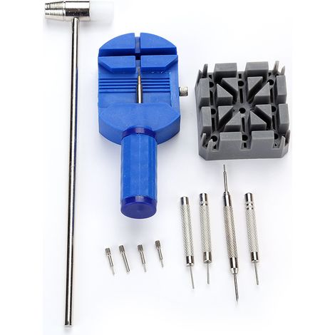 Simple 11-piece watch repair tool kit for home watch repair (YD012)--DTEKGAZ