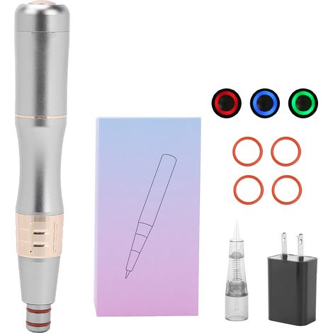 Machine professionnelle microblading sourcils, eye-liner, lèvres, tatouage stylet 110-240V prise US (1/5)