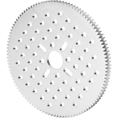 Pignon droit 108 dents aluminium cylindrique mod 0,8 alésage 14 mm outillage précision 4302-0014-0108 (1/5)