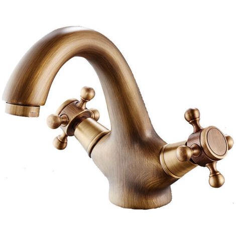 Green Mobility-Robinet mitigeur de lavabo en bronze (1/4)