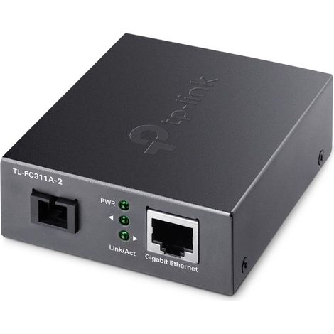 Singlemode Gigabit Wdm Sc Tp-link Tl-fc311a-2 Tl-fc311a-2 Singlemode Gigabit Wdm Sc Media Converter (1/3)