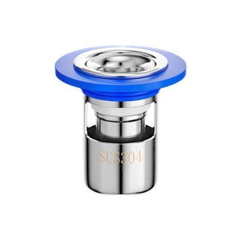 Ahlsen Scarico a pavimento antiodore per doccia, 1 pezzo, valvola di non ritorno per lavabo doccia, scarico a pavimento, 32 mm (1/5)